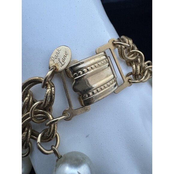 Park Lane Pearl Beaded Chain Dangle Layered Bracelet Classic Jewelry - Picture 4 of 6